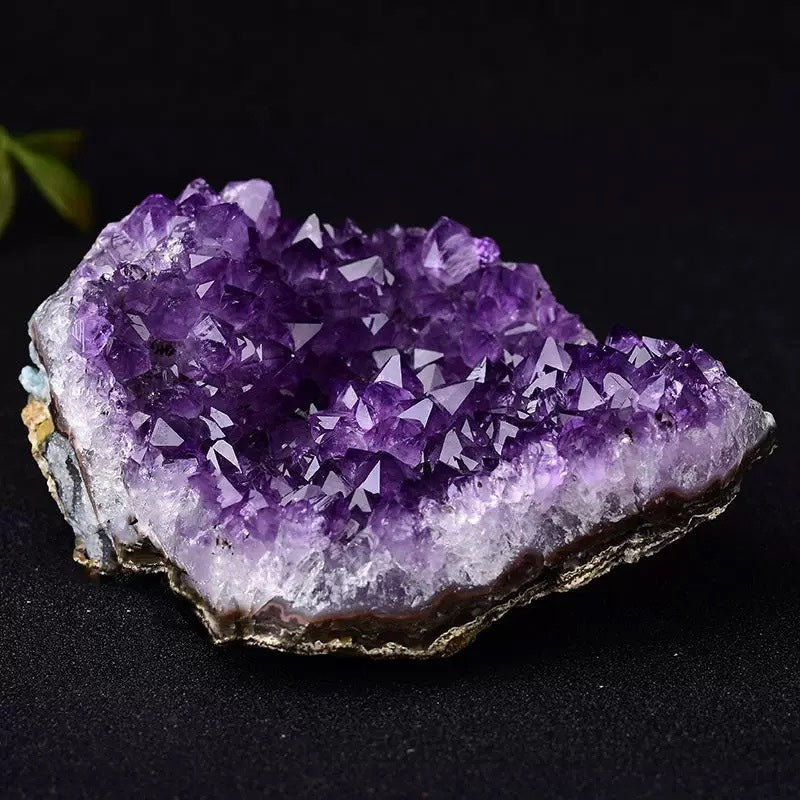 Brazil Natural Amethyst Clusters Rough Stone Ornaments Ore Specimens Home Furnishings Cornucopia Bracelet Degaussing Purification