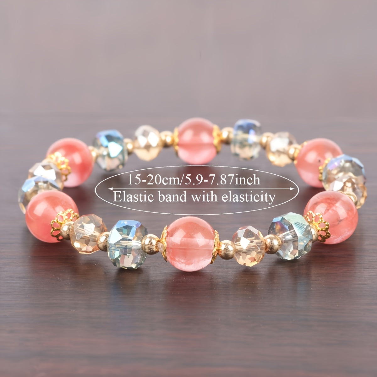 Colorful Crystal Lucky Bracelet - Perfect Jewelry Gift for Women Casual Wear and Special Occasions