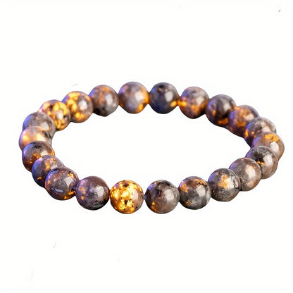 Natural Energy Stone Bracelet Natural Stone Crystal Bracelet Birthday Gifts for Men and Women，Thanksgiving Gift，Christmas Gift Jewelry Ornament，Family and Friends