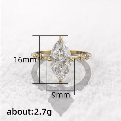 Luxury Ring，High-End Affordable Luxury Ornament，Elegant and Exquisite，Fashion Classic，Beautiful Ring，Matching Shirt、Sweater、Coat、Short Sleeve、Skirt, Etc.，Suitable for Everyday Wear，Also Suitable as Holiday Gifts，Suitable for Any Occasion