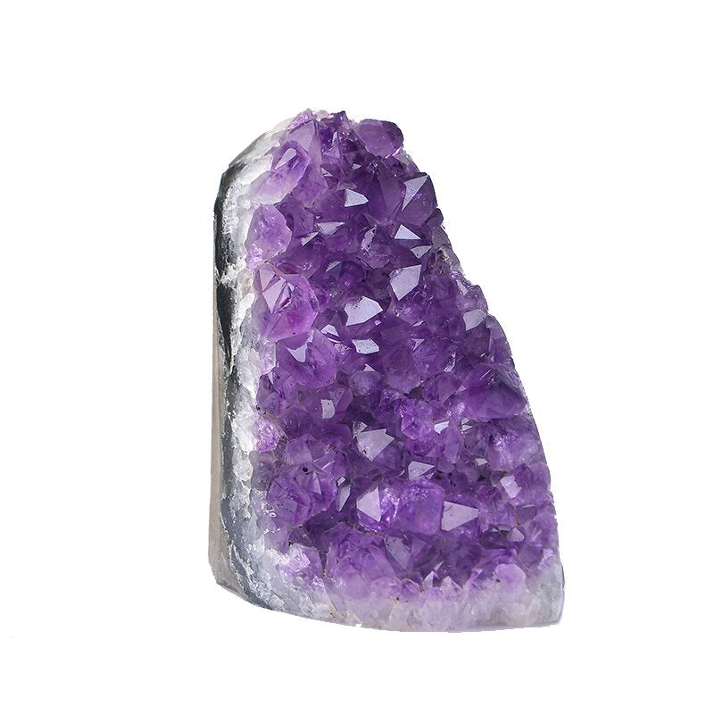 Brazil Natural Amethyst Clusters Rough Stone Ornaments Ore Specimens Home Furnishings Cornucopia Bracelet Degaussing Purification