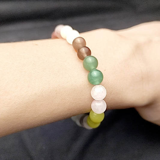 Natural Stone Bracelet - Concentration and Clarity Jewelry，Suitable for Daily Wear and Gifts