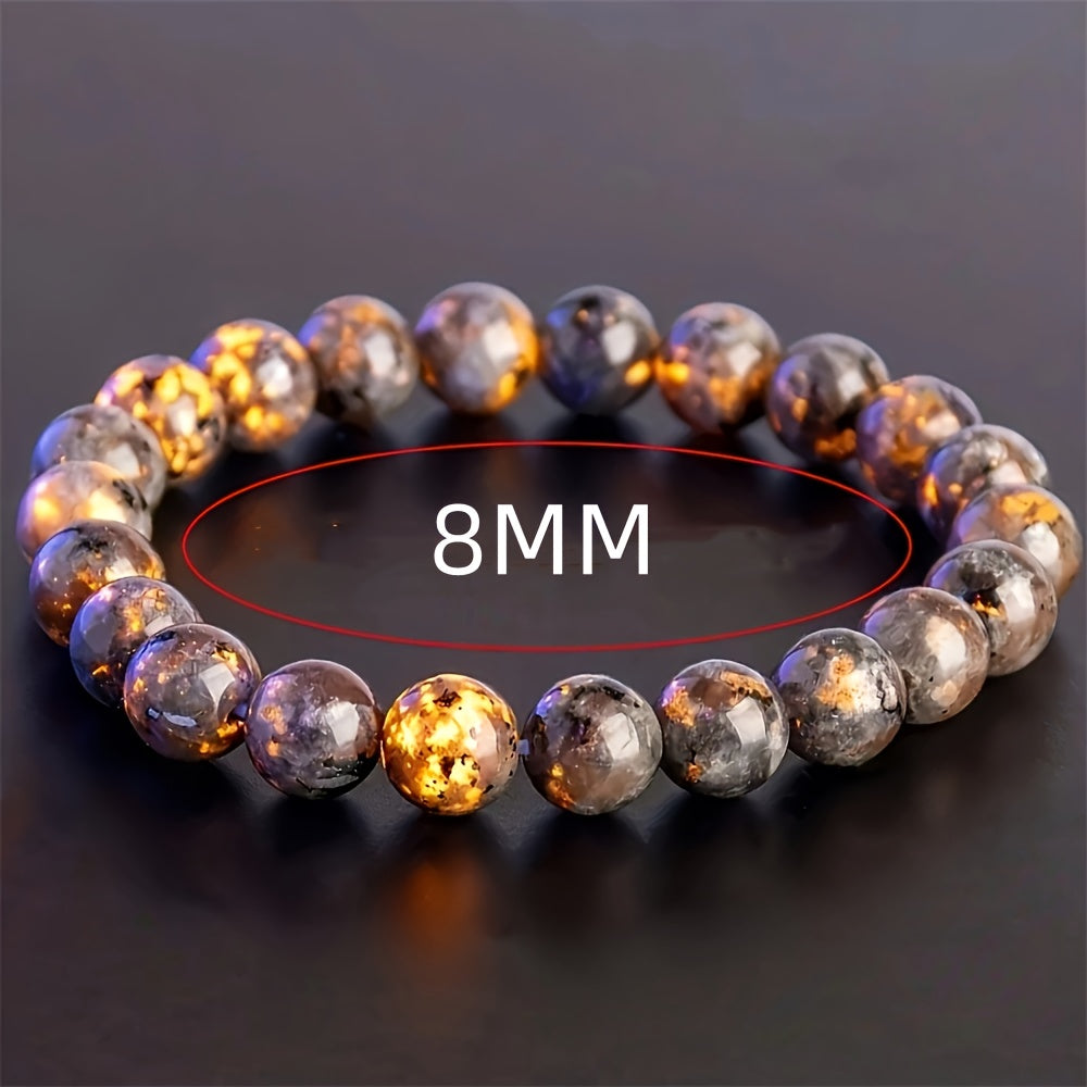 Natural Energy Stone Bracelet Natural Stone Crystal Bracelet Birthday Gifts for Men and Women，Thanksgiving Gift，Christmas Gift Jewelry Ornament，Family and Friends